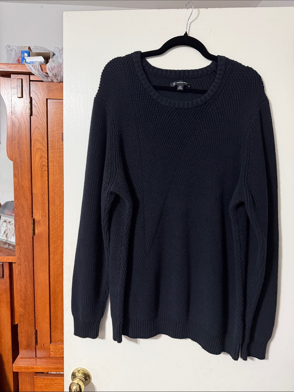 INC Navy Blue Men’s Crewneck Sweater